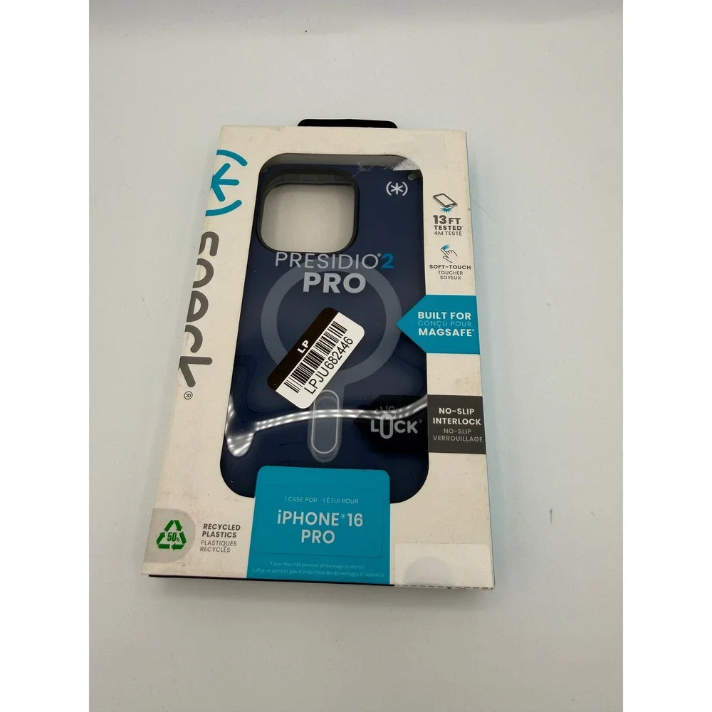 Speck Presidio2 Pro iPhone 16 Pro‎ Blue New MagSafe ClickLock Case